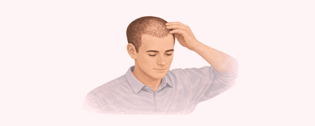 shock loss after a hair transplant