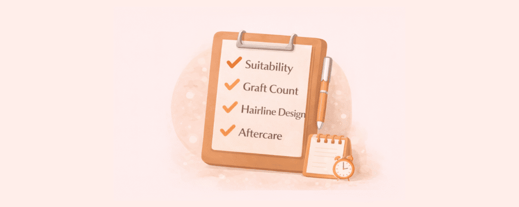 questions to ask before your hair transplant consultation